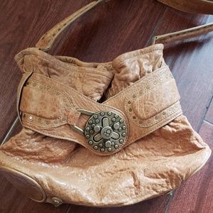 Vintage Botkier Full Leather Hobo/Crossbody/Shoulder Bag